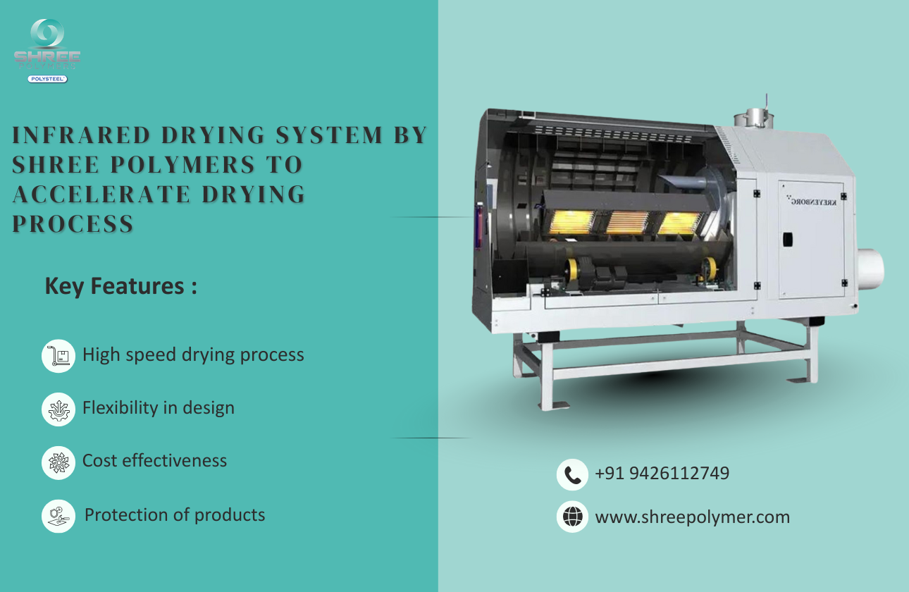 Infrared Drying System by Shree Polymers to Accelerate Drying Process