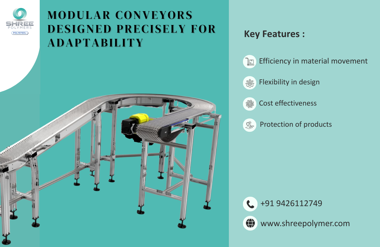 Modular Conveyors Designed Precisely For Adaptability