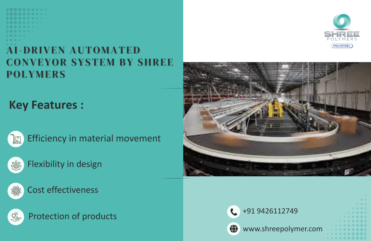 AI-driven Automated Conveyor System by Shree Polymers