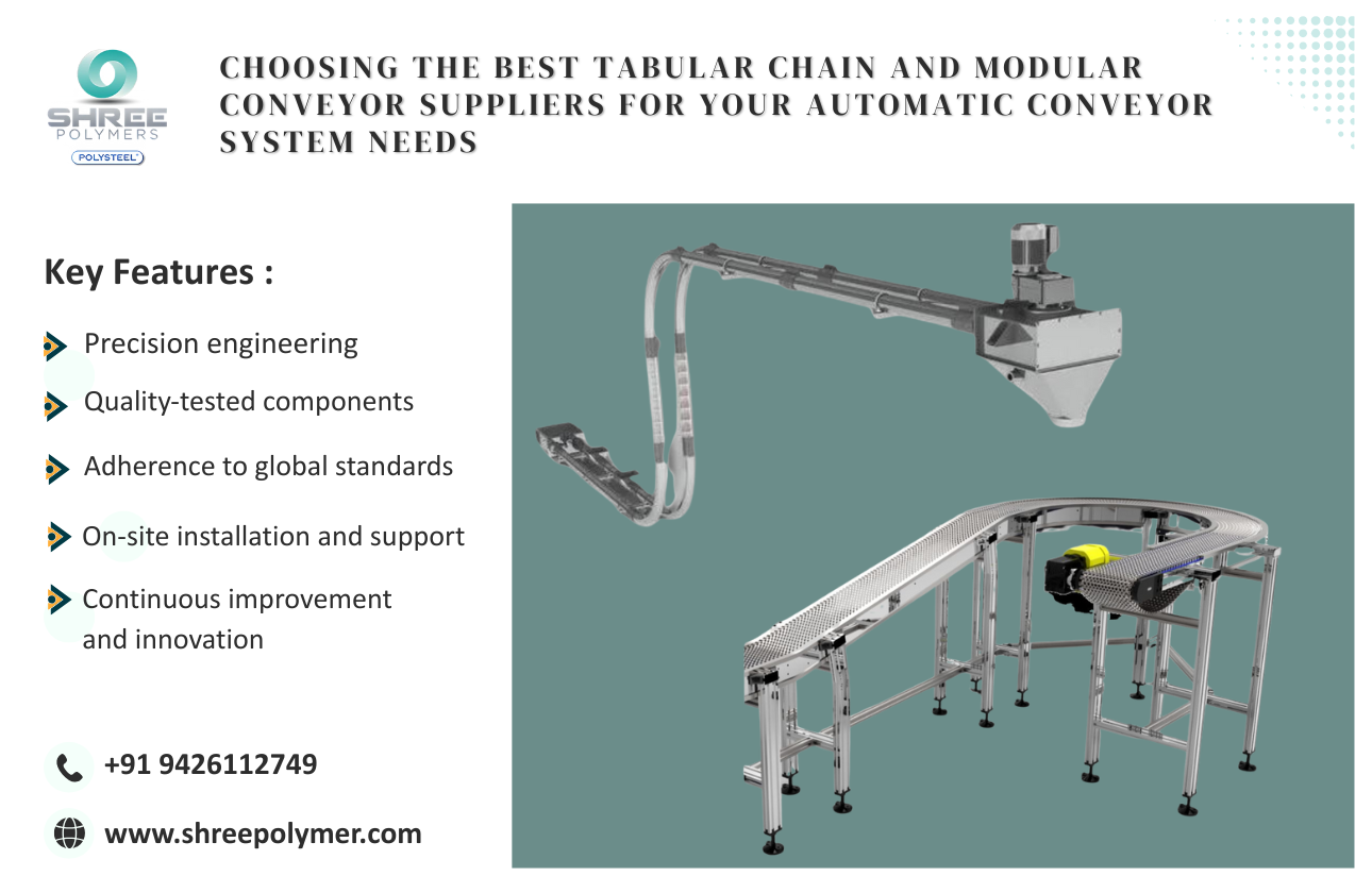 Choosing the Best Tabular Chain and Modular Conveyor Suppliers for Your Automatic Conveyor System Needs