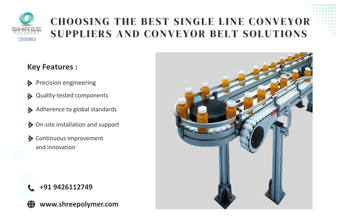 Choosing the Best Single Line Conveyor Suppliers and Conveyor Belt Solutions