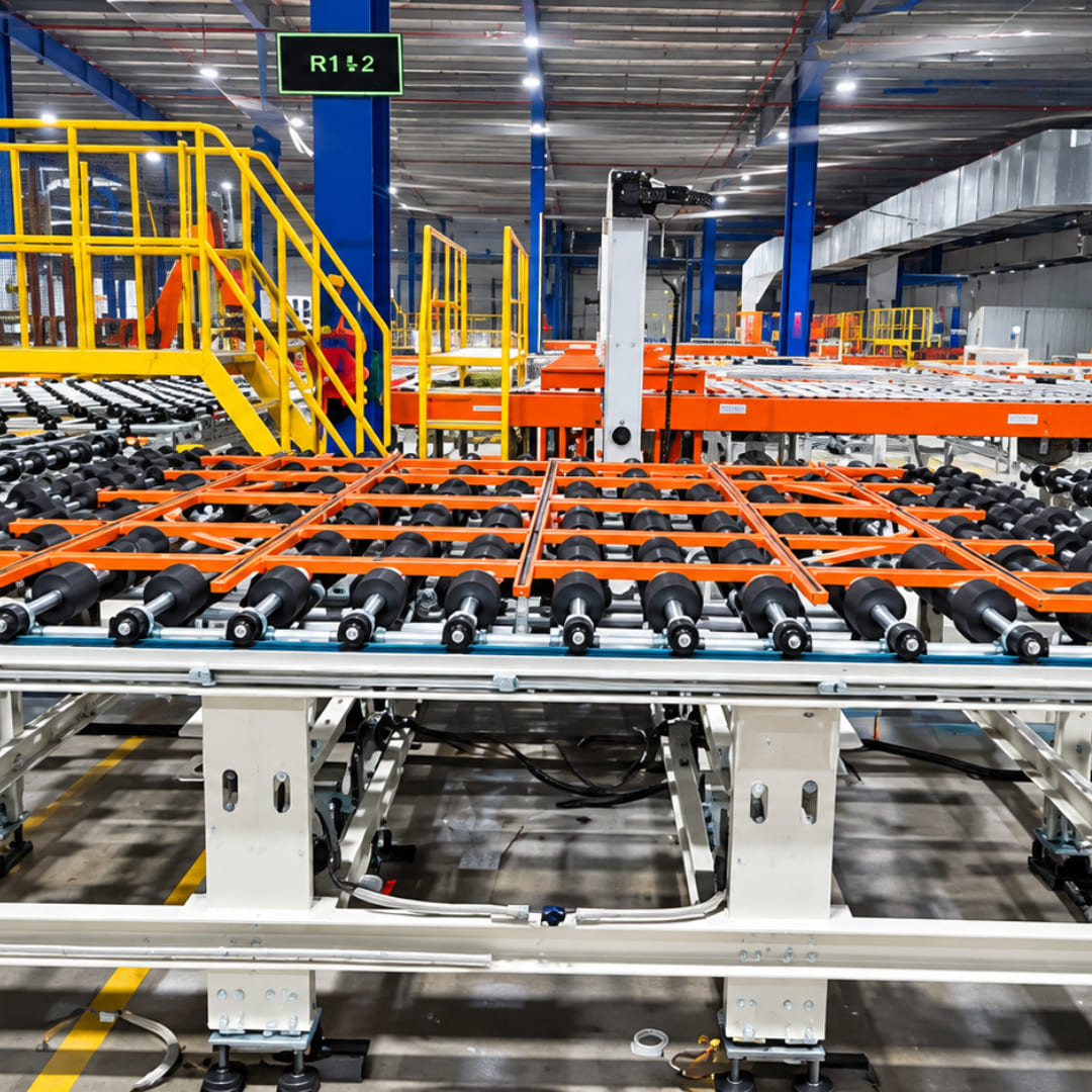 POLYSTEEL Solar Glass Conveyor Systems & Material Handling